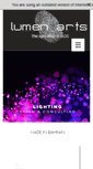 Mobile Screenshot of lumenarts.net